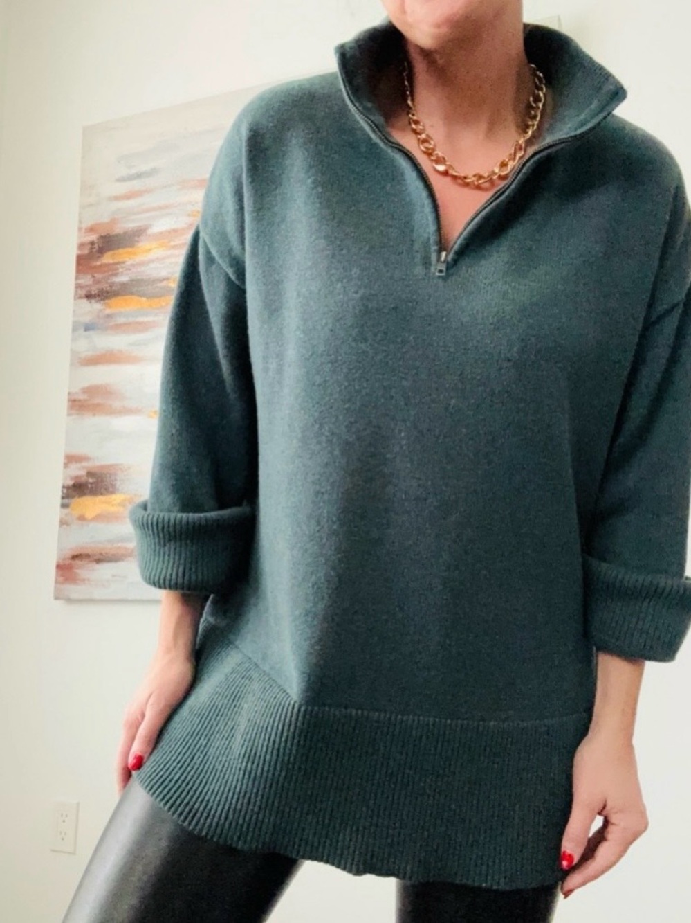 Kit and Ace Half-Zip Pullover